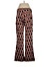 Free People Argyle Red Casual Pants Size 2 - photo 2