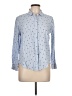Alexander Jordan 100% Rayon Polka Dots Blue Long Sleeve Button-Down Shirt Size L - photo 1