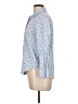 Alexander Jordan 100% Rayon Polka Dots Blue Long Sleeve Button-Down Shirt Size L - photo 5