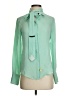Marissa Webb 100% Silk Green Blouse Size 0 - photo 1