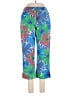 Harve Benard Tropical Blue Casual Pants Size 8 - photo 1