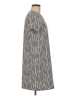 Zara Basic Chevron-herringbone Gray Casual Dress Size M - photo 4