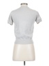 Unbranded Silver Short Sleeve Top Size XS (estimated) - photo 2