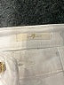 7 For All Mankind 100% Cotton White Jeans Size 29 waist - photo 7
