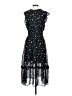 Unbranded 100% Polyester Stars Black Cocktail Dress Size S (estimated) - photo 2