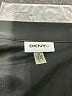 DKNYC 100% Polyester Solid Black Formal Skirt Size 10 - photo 4