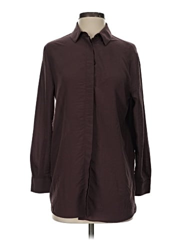 ALLSAINTS Spitalfields Long Sleeve Blouse (view 1)