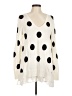Chelsea & Theodore Polka Dots Ivory Pullover Sweater Size M - photo 1