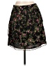DressBarn 100% Polyester Floral Black Casual Skirt Size 10 - photo 2