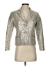 J.Crew Collection Metallic Silver Blazer Size 4 - photo 1