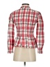 Zara Plaid Red Long Sleeve Blouse Size XS - photo 2