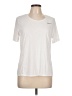 Nike 100% Polyester Ivory Active T-Shirt Size L - photo 1