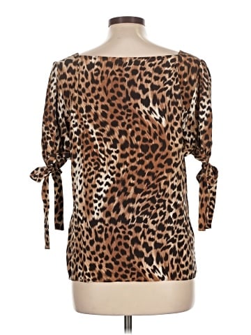 Neiman Marcus 3/4 Sleeve Silk Top (view 2)