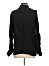 Maven West 100% Cupro Black Long Sleeve Blouse Size L - photo 2