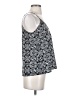 Love Tree 100% Polyester Black Sleeveless Blouse Size S - photo 4