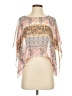 Melissa McCarthy Seven7 Orange Short Sleeve Blouse Size S - photo 1