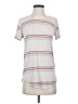 SO Stripes Silver Short Sleeve T-Shirt Size S - photo 1