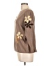 Aaeda Floral Brown Pullover Sweater Size L - photo 5