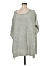 Ann Taylor LOFT Gray Poncho Size M - photo 1