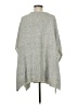 Ann Taylor LOFT Gray Poncho Size M - photo 2