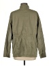 Kensie 100% Cotton Solid Green Raincoat Size L - photo 2