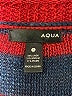 Aqua Stripes Red Pullover Sweater Size S - photo 6