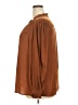 Perch by Blu Pepper 100% Polyester Brown Long Sleeve Blouse Size XXL (estimated) - photo 5