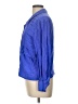 Assorted Brands 100% Silk Blue Long Sleeve Silk Top Size 12 - photo 5
