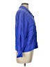 Assorted Brands 100% Silk Blue Long Sleeve Silk Top Size 12 - photo 4