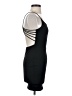 Unbranded Solid Black Cocktail Dress Size XXS (estimated) - photo 4