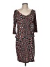 S-Twelve Print Red Casual Dress Size M (estimated) - photo 1