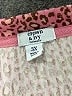Crown & Ivy Animal Print Pink Pullover Sweater Size 3X - photo 7