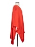 Ann Taylor 100% Rayon Orange Poncho Size XS - photo 4