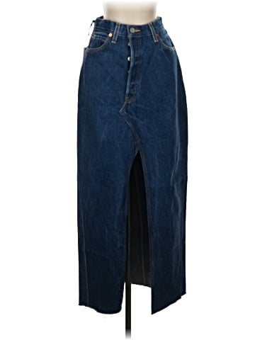 RE/DONE Denim Skirt (view 1)