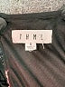 THML 100% Polyester Tweed Black Casual Dress Size S - photo 7