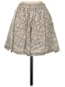 Cooperative 100% Rayon Paisley Ivory Casual Skirt Size XS - photo 1