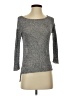 Elie Tahari Metallic Gray Pullover Sweater Size XS - photo 1
