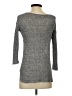 Elie Tahari Metallic Gray Pullover Sweater Size XS - photo 2