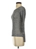 Elie Tahari Metallic Gray Pullover Sweater Size XS - photo 5