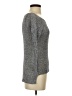 Elie Tahari Metallic Gray Pullover Sweater Size XS - photo 4