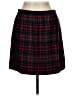 J.Crew Factory Store Plaid Red Formal Skirt Size 12 - photo 2