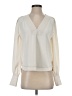 Veronica Beard 100% Polyester Ivory Long Sleeve Blouse Size 00 - photo 1