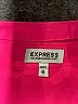 Express Solid Pink Sleeveless Button-Down Shirt Size XS - photo 7
