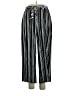 Rafaella Stripes Silver Casual Pants Size 1X - photo 1