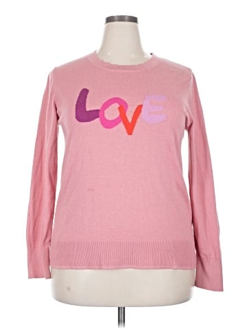 Time and Tru Pullover Sweater (view 1)