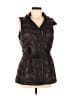 W by Worth 100% Polyester Brown Black Vest Size 6 - photo 1