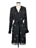 H&M 100% Polyester Black Casual Dress Size S - photo 1