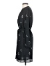 H&M 100% Polyester Black Casual Dress Size S - photo 5
