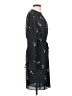 H&M 100% Polyester Black Casual Dress Size S - photo 4