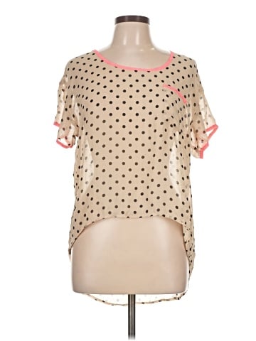 H.I.P. Happening in the Present Short Sleeve Blouse (view 1)